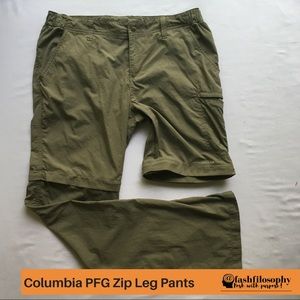 Columbia PFG Zip Leg Pants